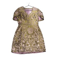 Mini abito jacquard floreale