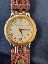  Orologio da polso Swiss Quartz Romanson unisex usato placcato oro 24 carati