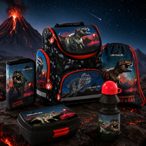 Set zaino scuola - , dinosauro