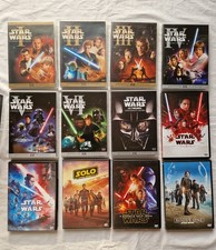 STAR WARS GUERRE STELLARI COLLEZIONE SAGA 12 DVD FILM NO Ufo Spazio Trek