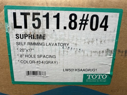 Toto lt511 l gray - toto, lt511.8#04