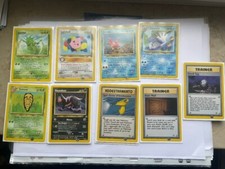 Carte pokemon JUNGLE Gym Heroes e Challenge, Neo R. D  Near Mint  scegli da menu