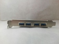 PCI-E X1 to USB 3.0 (4 Ports) Hub PCI-Express Card. Espansione Porte Adapter.