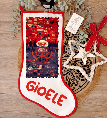 Calza befana stranger things - befana,