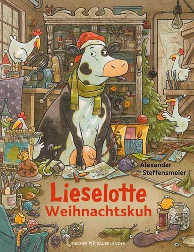 Lieselotte weihnachtskuh - lieselotte,
