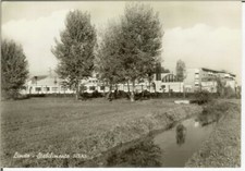 Limito (Pioltello - Milano): Stabilimento SISAS. Cartolina FG b/n anni ´50