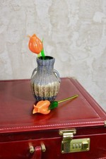 Vaso con Fiori in Vetro 100%