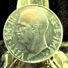 CIRCULATED 1942 20 CENTESIMI