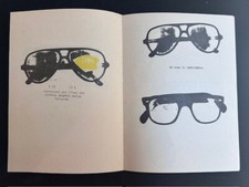 Poesia Visiva SELLERI Aldo Occhiali. Con una introduzione di Rak Tam Tam 1981