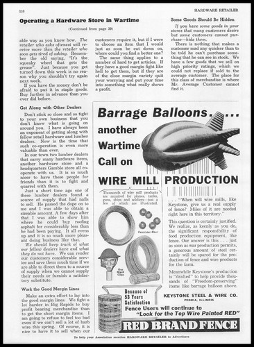 1943 keystone steel wire - 1943,