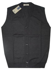 GILET UOMO lana merino 3XL 4XL