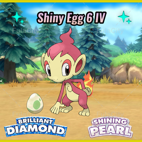 Chimchar shiny egg pokemon - shiny, 🔵pokemon