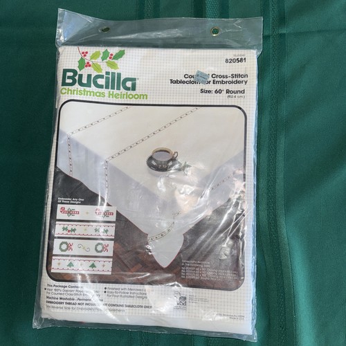 Tovaglia vintage bucilla punto - tovaglia,