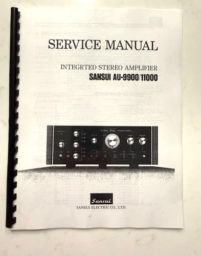 Sansui manuali servizio - sansui,