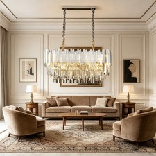 Lampadario moderno argento