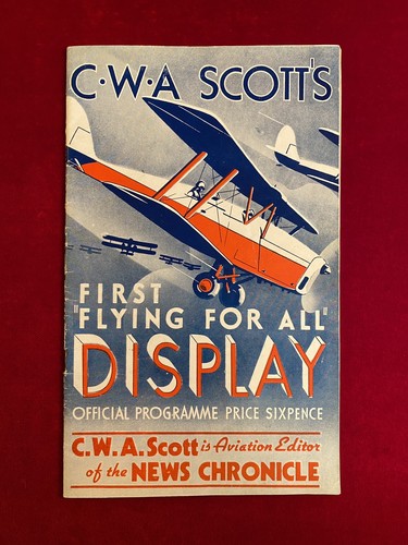 Scott first flying for - scott's,