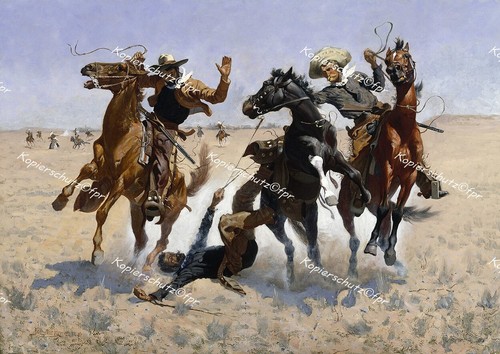 Frederic remington cowboy - frederic,