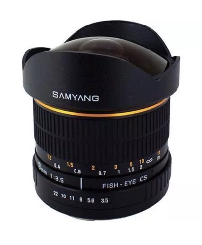 Samyang 8mm fish eye - 8mm, fish-eye