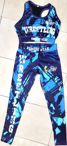 Wrestling woman leggins top - wrestling,
