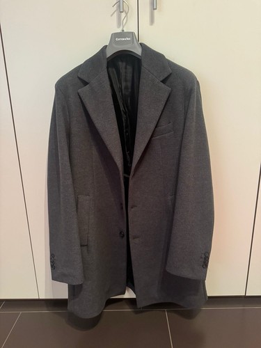 Cappotto uomo nero grigio - cappotto, nero/grigio