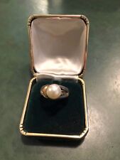 ANELLO VINTAGE ARGENTO  CON CUORE ORO 750 - VINTAGE EPOCA COLLEZIONE