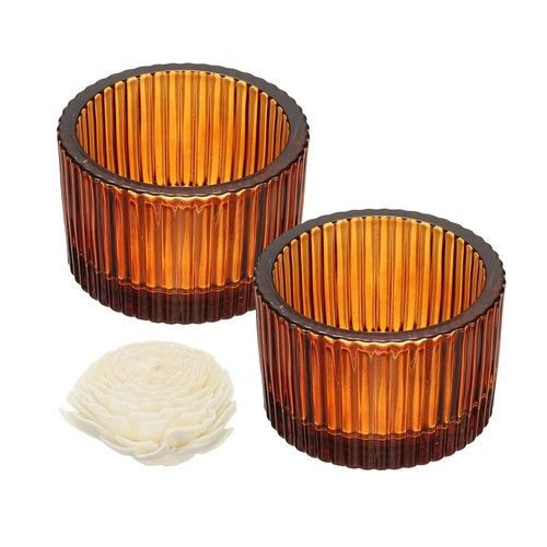 2pz portacandele tea - portacandele,