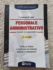 I CONCORSI PER PERSONALI