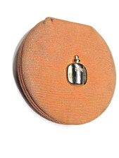 Specchio trucco doppio specchietto Christian Dior originale Profumo Dune 9 cm