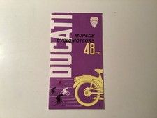 Ducati depliant cyclomoteurs - ducati,