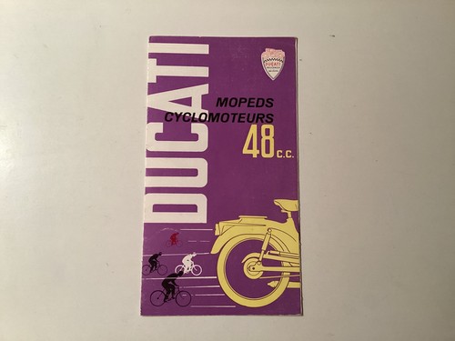 Ducati depliant cyclomoteurs - ducati,