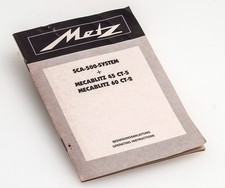 Manuale Metz Mecablitz SCA-500