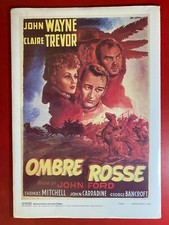 Poster locandina ombre rosse - ombre,