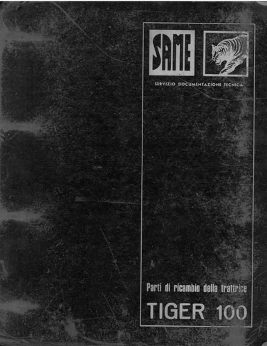 Manuale ricambi same - manuale,