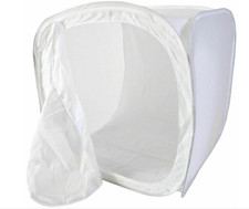 Tenda cubo luminoso 80 cm - scatola fotografica - sfondo studio fotografico