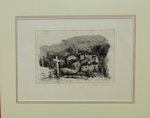 Paolo manaresi acquaforte - manaresi,