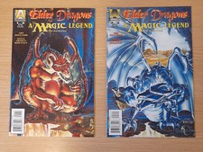 Elder Dragons A Magic The Gathering Legend #1 & 2 Complete Set 1996 Armada Comic