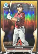 Kevin Sim 2023 Bowman Chrome