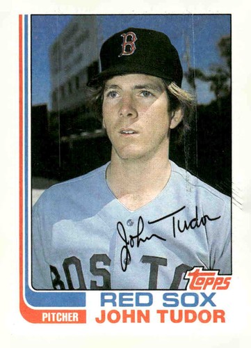 Topps 558 john tudor 1982 - topps,