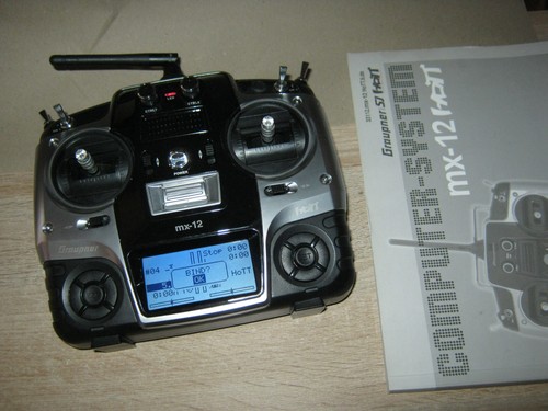 Trasmettitore graupner 12 - graupner, mx