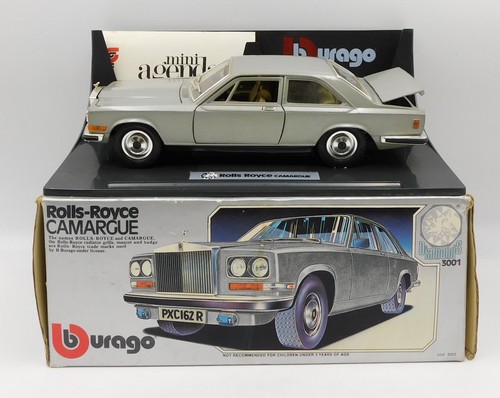 Burago rolls royce - rolls-royce, camargue