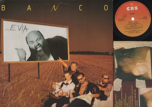 Banco e via 1985 - lp,