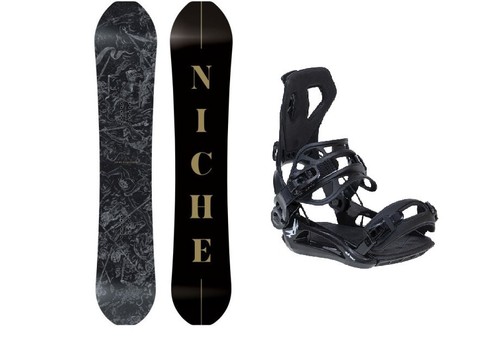 Set snowboard niche maelstrom - niche,