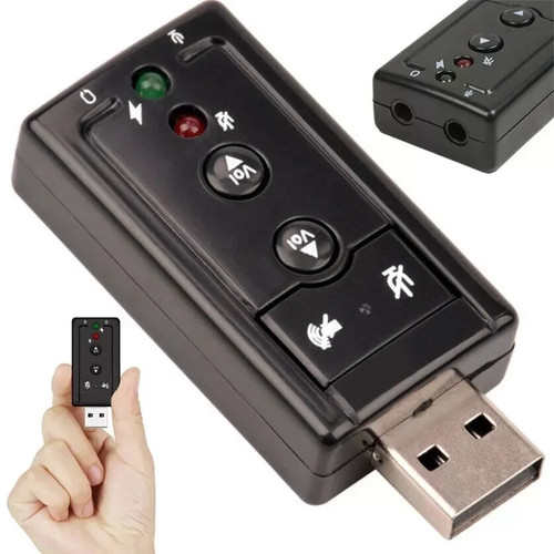 Scheda audio usb canali - 7.1,