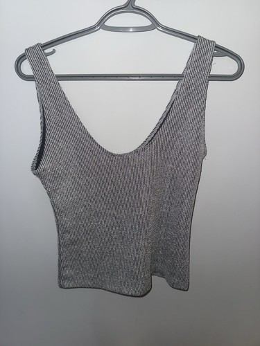 Canotta zara maglia crop - canotta,