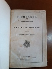 BOIARDO L'ORLANDO INNAMORATO