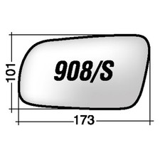 Vetro SPECCHIO RETROVISORE