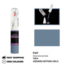 PER FIAT AZZURRO SETTIMO CIELO 792/A Kit Ritocco Penna Pennello Fissaggio Graffi