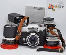 Zeiss-Ikon Icarex 35 S TM M42 4 Carl Z Tessar Ultron 50mm Skoparex Super-Dynarex