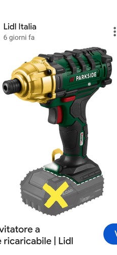 Parkside x20v team avvitatore - x20v,