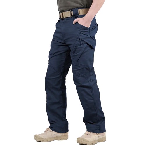 Pantalone tattico uomo blu